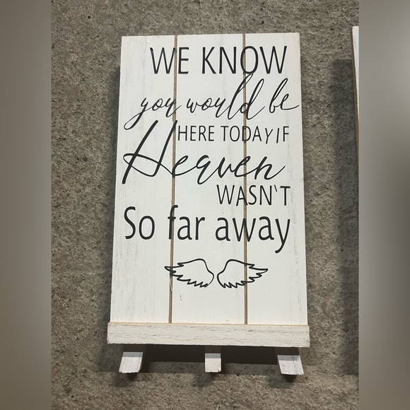 Wedding table signage - Picture 2 of 5